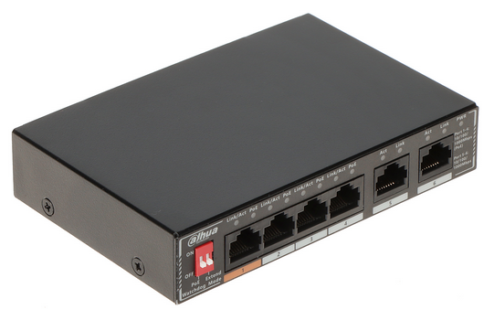dahua-SG1006P_-switch-poe-gigabitowy-4port-2rj45-widok-z-lewej.png